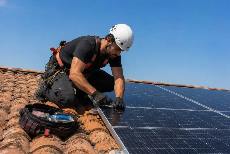 Maintenance et monitoring de panneaux solaires à Gouts